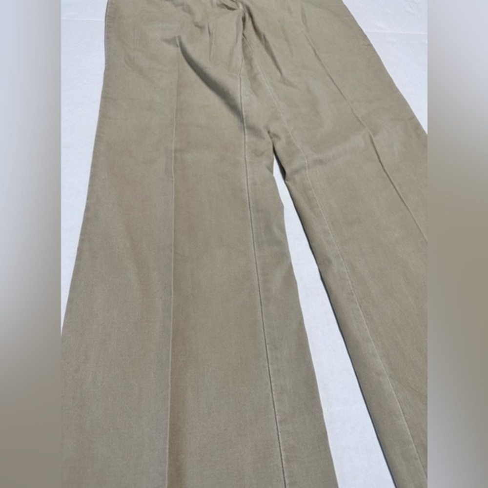 J. Jill Cotton Pants Khaki Stone Womens Size 2 casual bigger buttons‎ - Picture 12 of 14